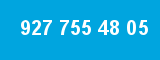 927 755 48 05 927 755 48 05
